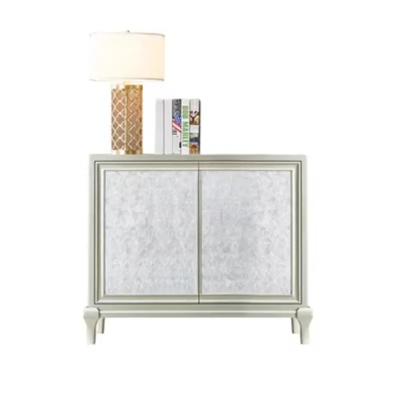

American simple dining side light luxury household cabinet restaurant storage shell decoration porch furniture