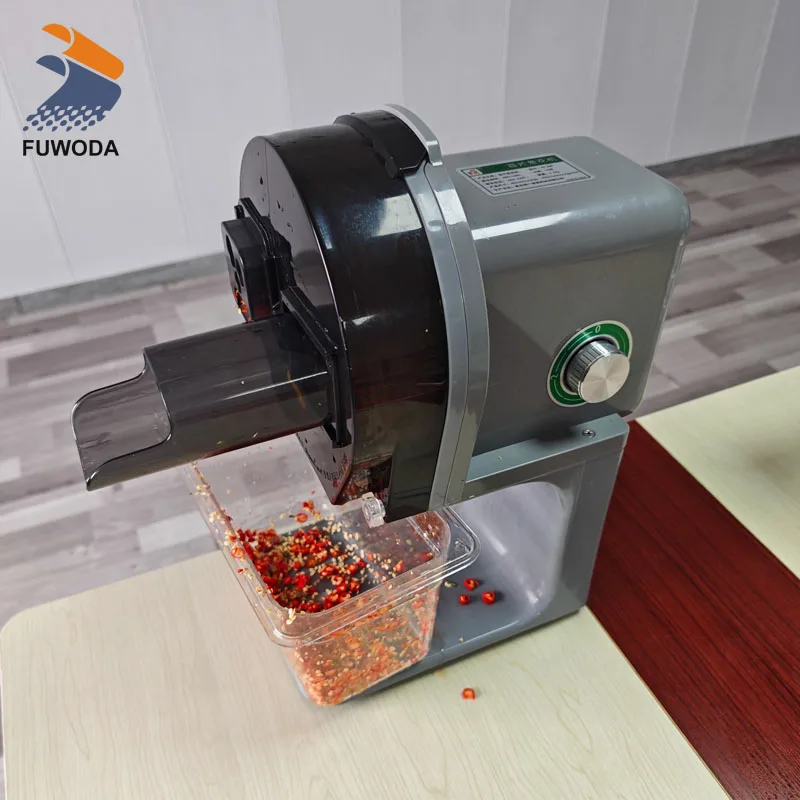 Máquina cortadora comercial de ajo, 100-230V, repollo, apio, chile, cebolla