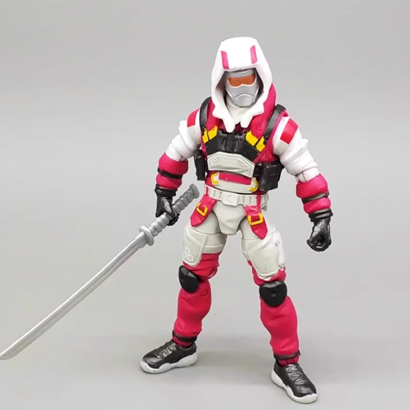 ฟิกเกอร์นินจาหมาป่า สเกล 1:18 ขนาด 3.75 นิ้ว ขยับได้ ของเล่นสะสม ของขวัญ ตกแต่งฉาก คลาสสิก