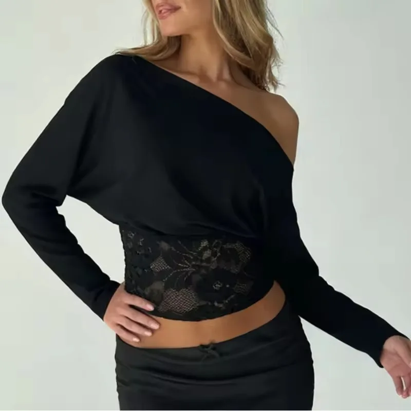 ¿Cómo combinar una camiseta de encaje para el día a día?