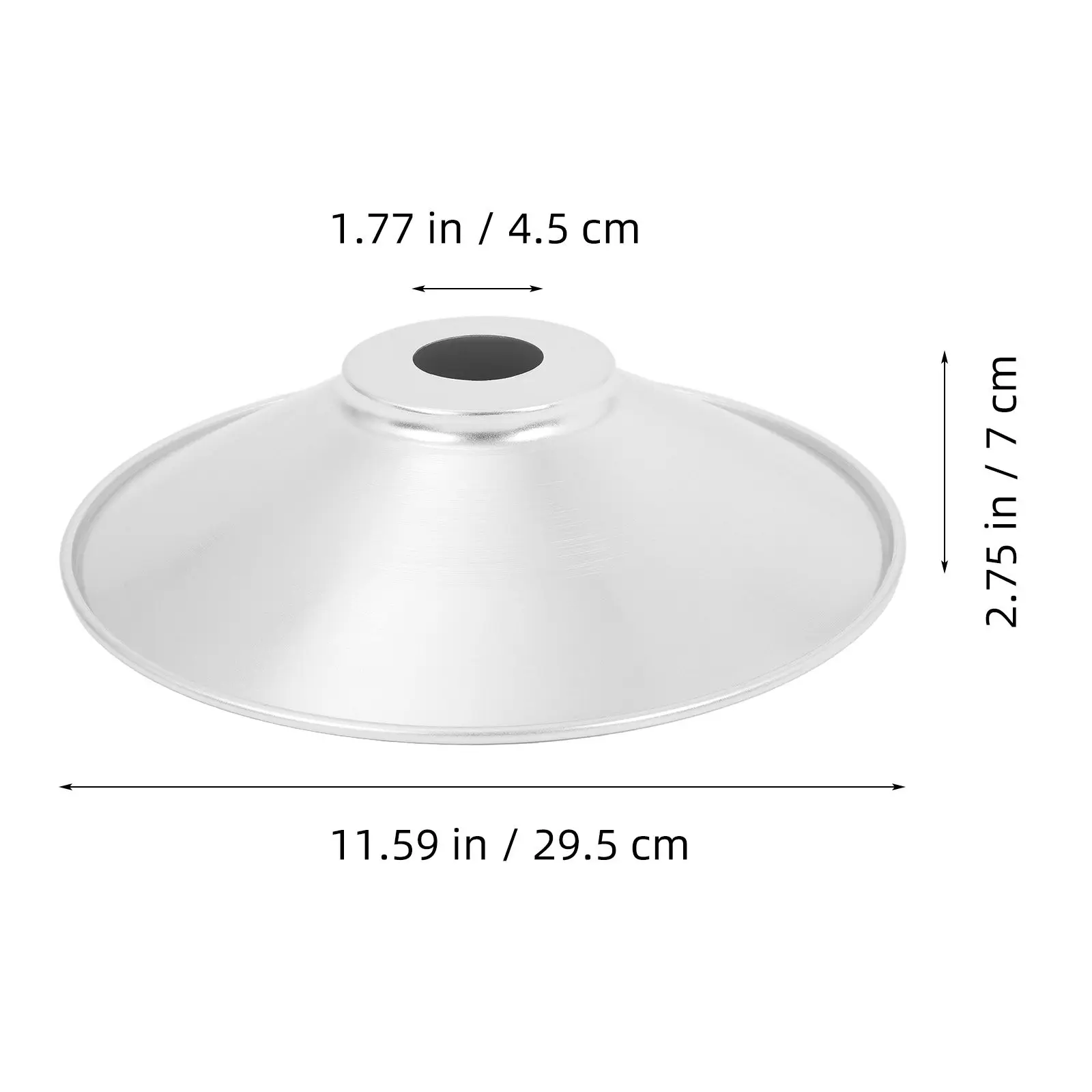 Metal Universal Industrial Replacement Metal Pendant Lamp Shade For Factory Lighting Design Light Lampshade Round