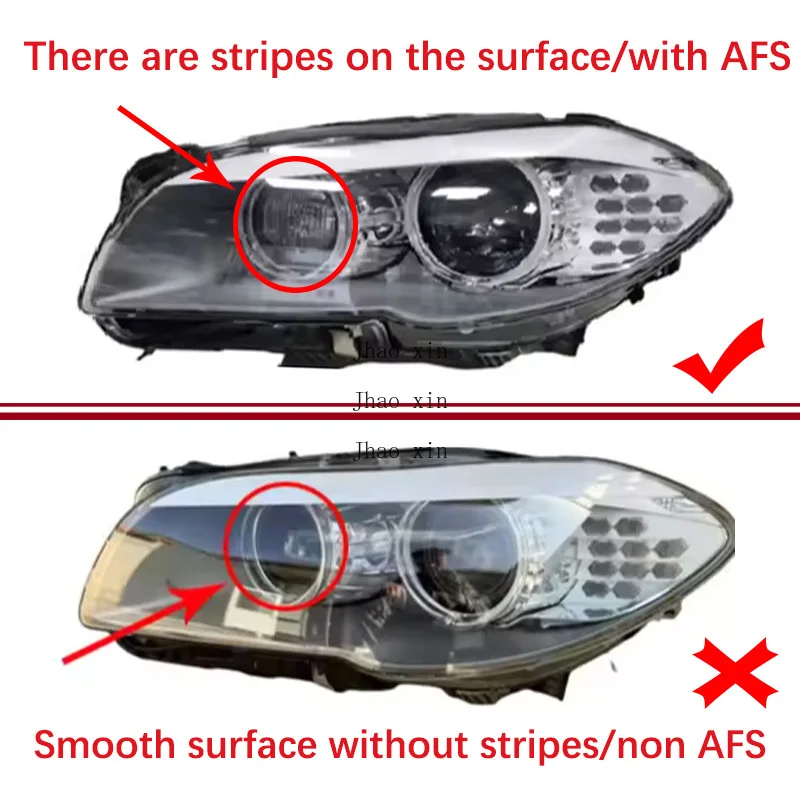 Car Headlight Wiring Harness Plug Wiring Harness Internal Connector Suitable for BMW 5 Series F18 F10 2011-2013 with AFS