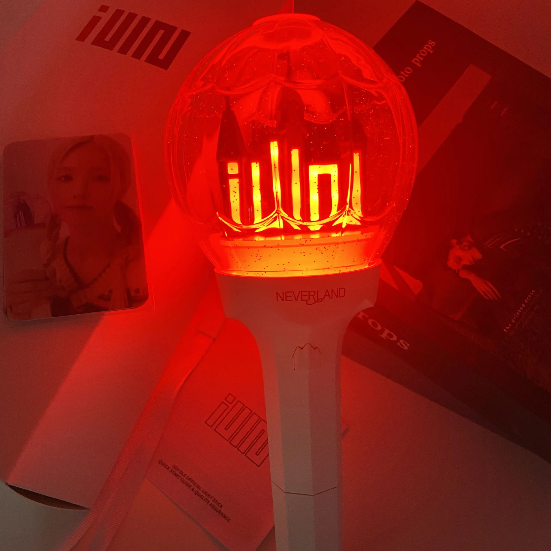 Kpop (G)I-DLE Lightstick Korea Gidle Ver 2 Castle Hand Lamp Idol Peripheral Gift Concert Hiphop Party Flash Light Glowing Toys