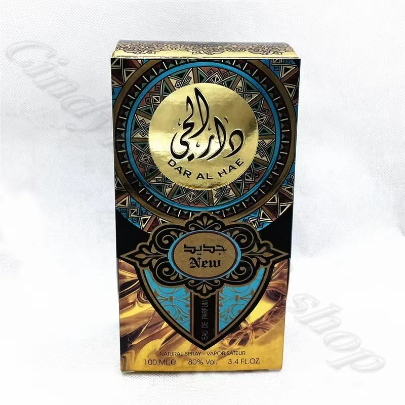 Blue Mysterious DAR AL HAE น้ําหอมผู้ชายอาหรับโทนสีไม้สูง 100ML