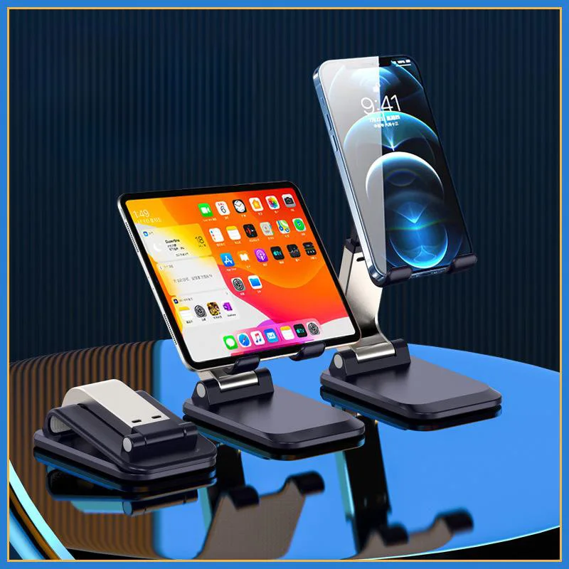 

Universal Foldable Mobile Phone Holder Angle Adjustable Stand For All Smartphone Tablet Multifunctional Mount Tablet Accessories