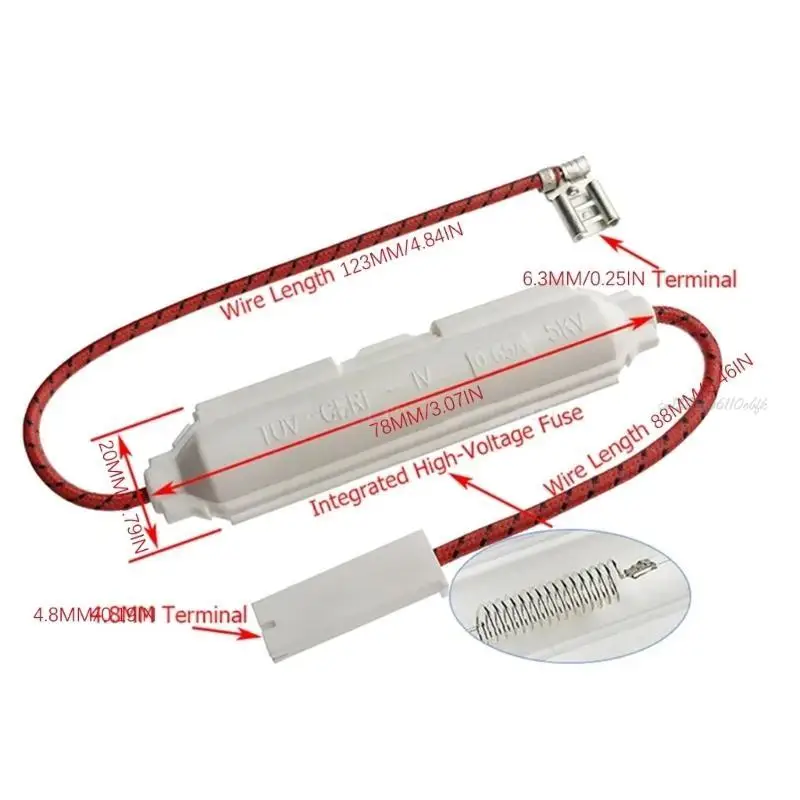 27rb упаковка из 2 микроволновой печи страховой микроволновой печи аксессуаров металлический материал