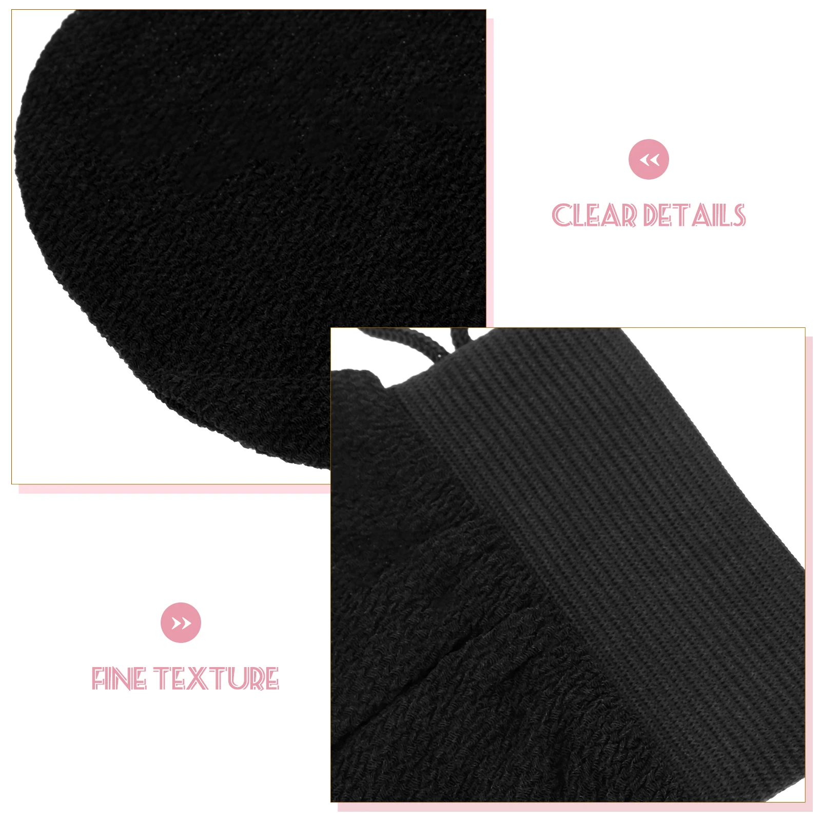 

Bath Glove Body Scrub Gloves Shower Scrubber Single Layer for Women Exfoliating