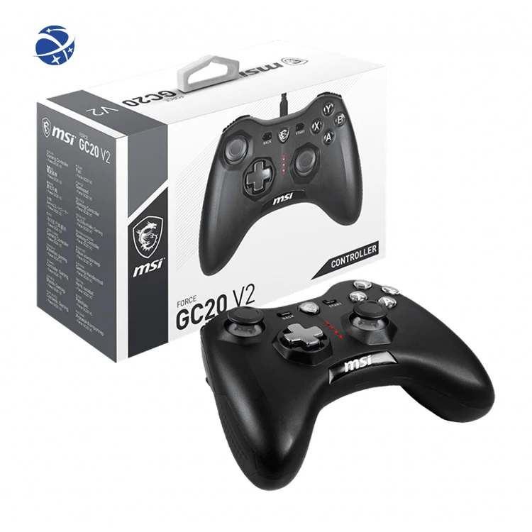 YUNYI     FORCE GC20 V2 Gaming Controller Supports PC and Android Wired Gamepad With Dual Vibration Motors Inside Gaming Gear