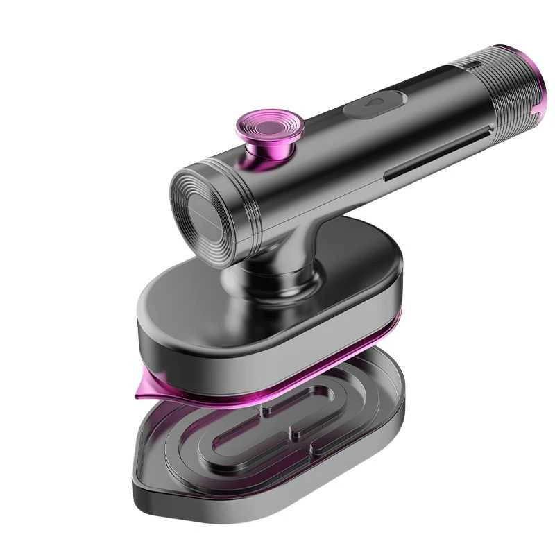 BAADE 의류용 휴대용 기선, 휴대용 스팀 다리미 기선, 다림질 및 김이 나는 2 in 1 직물 주름 여행용 다리미 EU 플러그 A