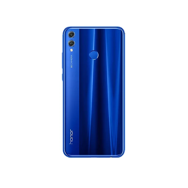 HONOR 8X الهاتف الذكي البرامج الثابتة العالمية وحدة المعالجة المركزية Haisi Qilin 710 كاميرا خلفية 20MP 6.5 بوصة 3750mAh ثنائي الشريحة هاتف مستعمل