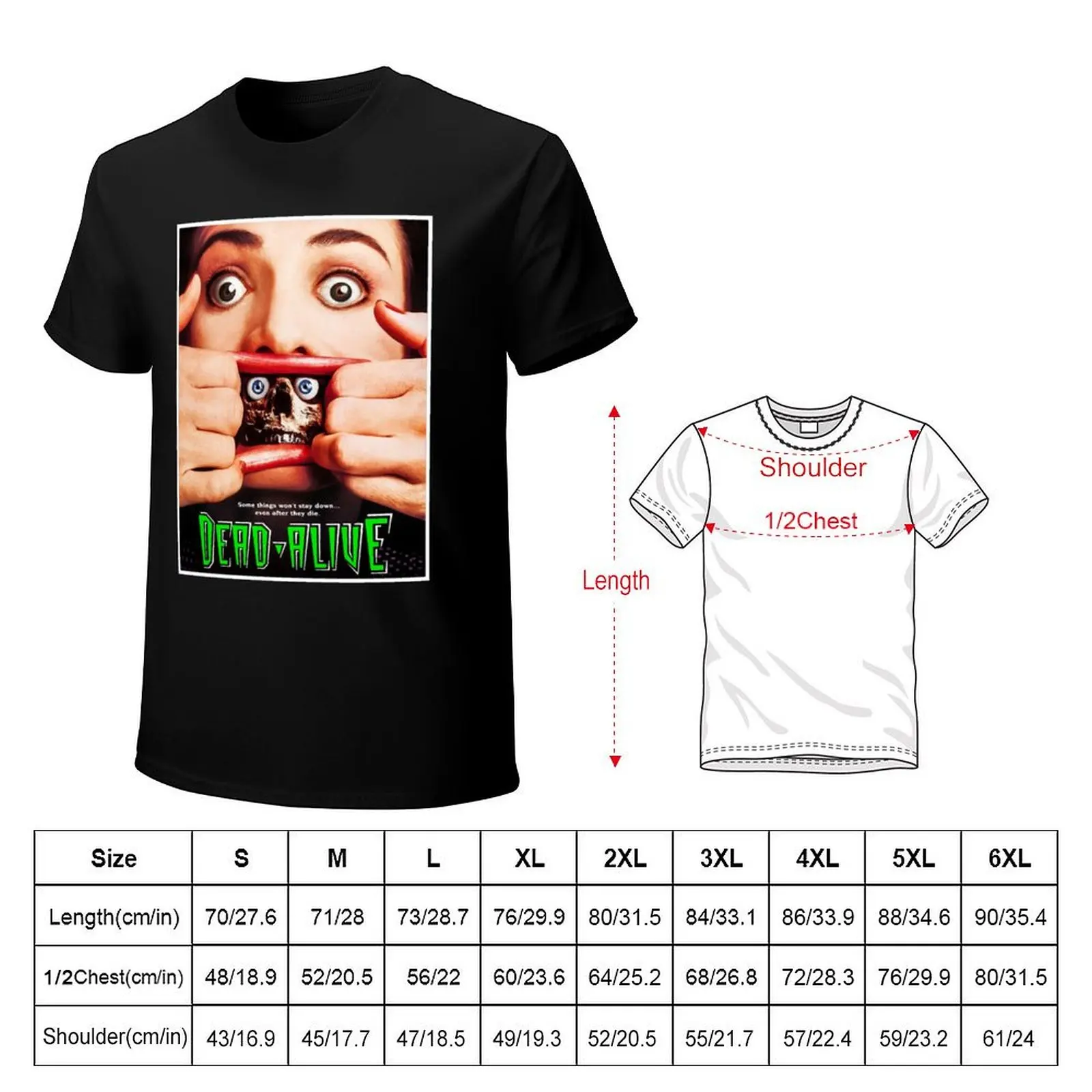Dead Alive T-Shirt summer 2025 shirts graphic tee oversized graphic tee t shirts for men graphic - Image 2