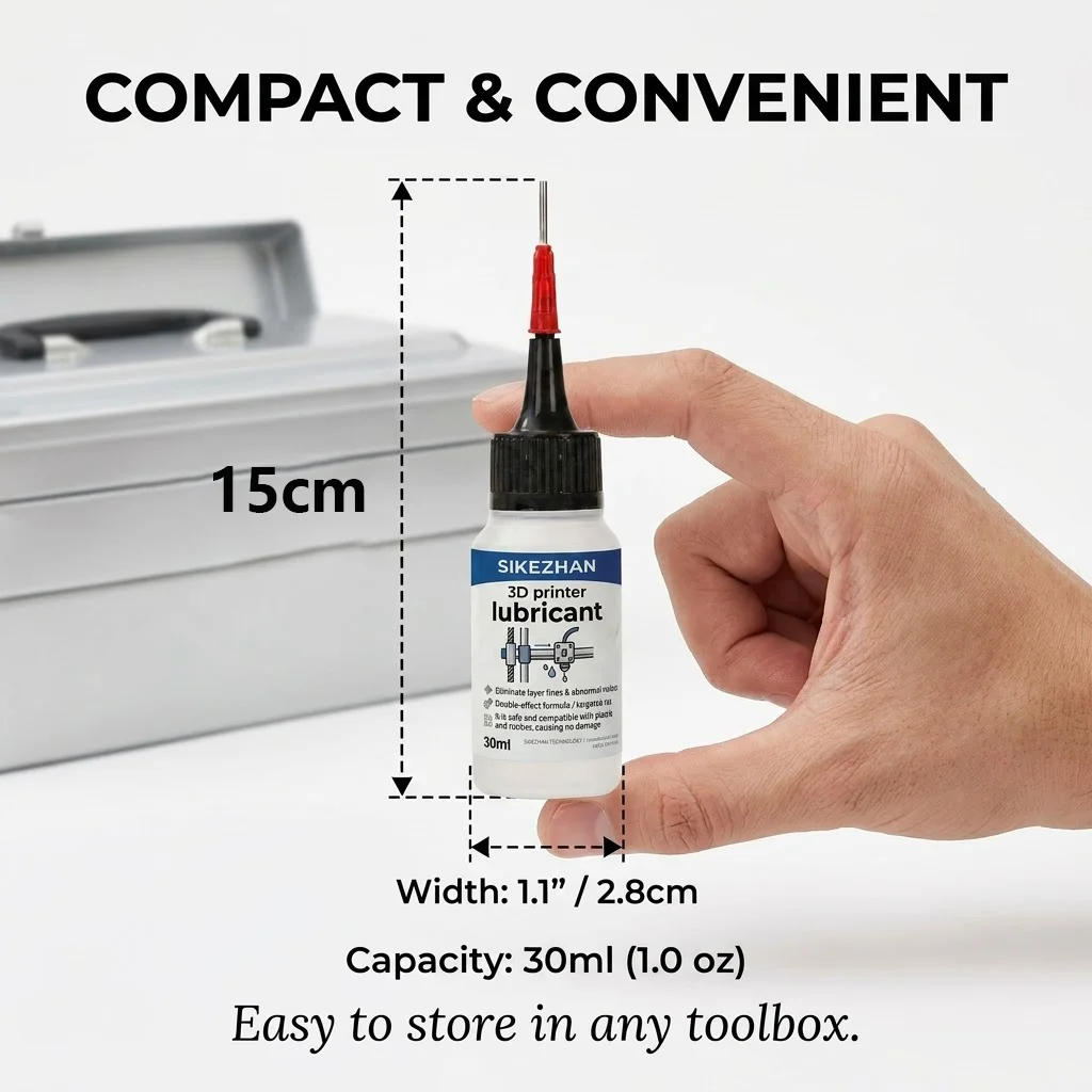 Premium 3D Printer Lubricant Grease Anti-Rust Reducing Noise Linear Rail Lead Screw Oil for Bambu Lab X1 P1S Voron 2.4 Ender 3 view 6