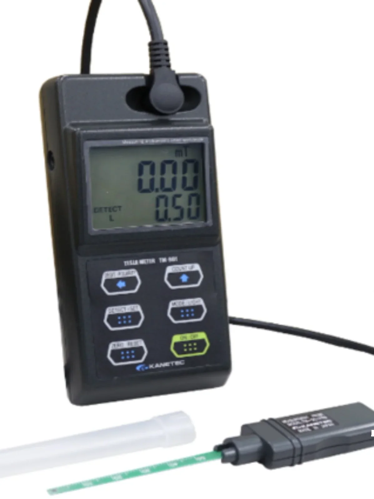 

The measurement accuracy of the Kanetec Gaussmeter TM-901EXP in Japan is increased in high-resolution mode