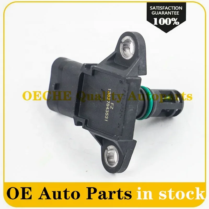 Car Bar Tmap Pressure Sensor For BMW 3.5 135I & 335I N20 N54 13627843531 Brand New And High Quality Pressure Sensor