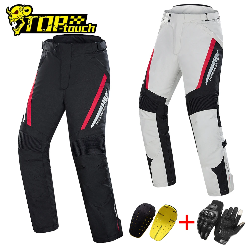 

Мужские мотоциклетные брюки, износостойкие уличные брюки для мотокросса, теплые ветрозащитные мотоциклетные брюки с защитным снаряжением M-3XL