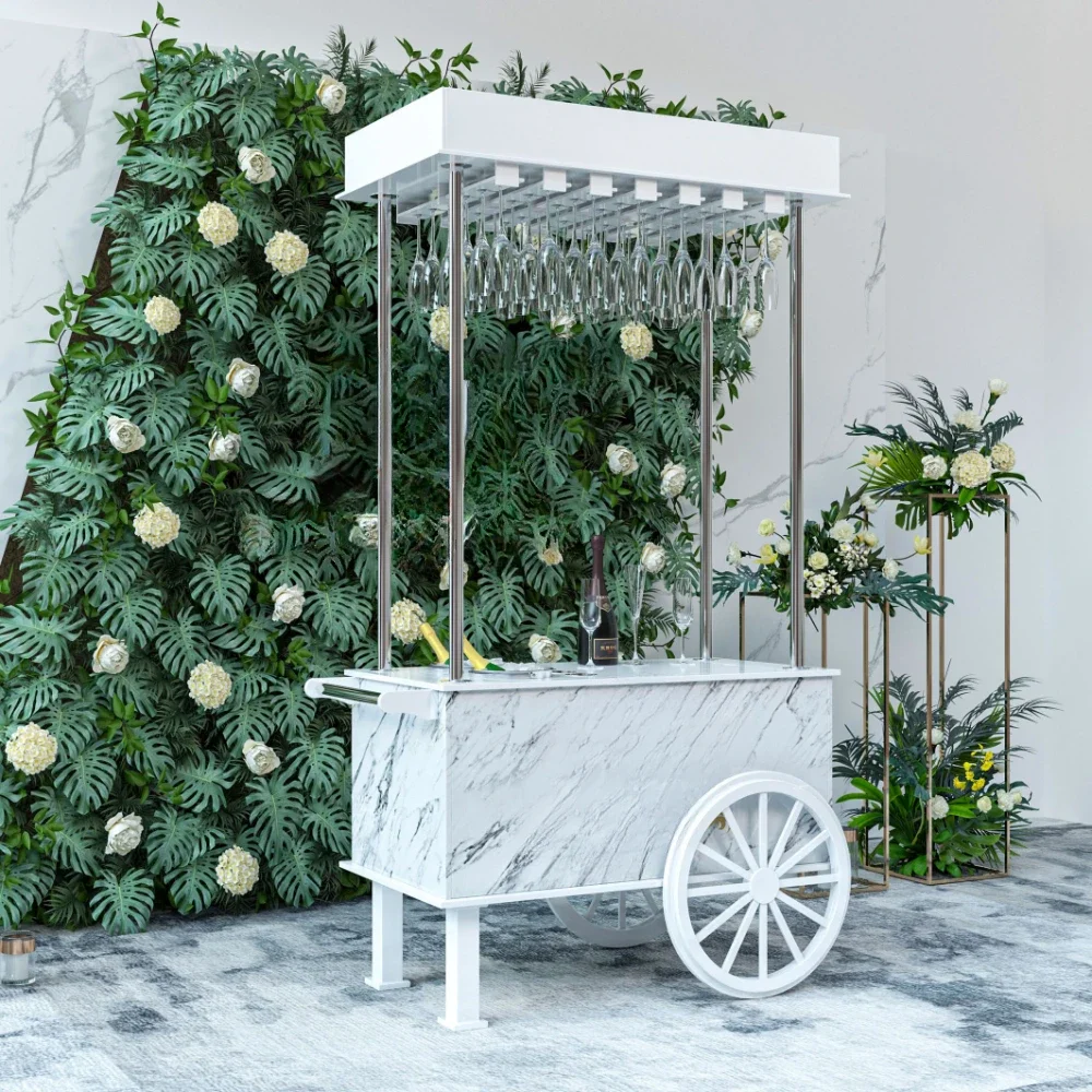 candy cart champagne and beer cart wedding drawers carts