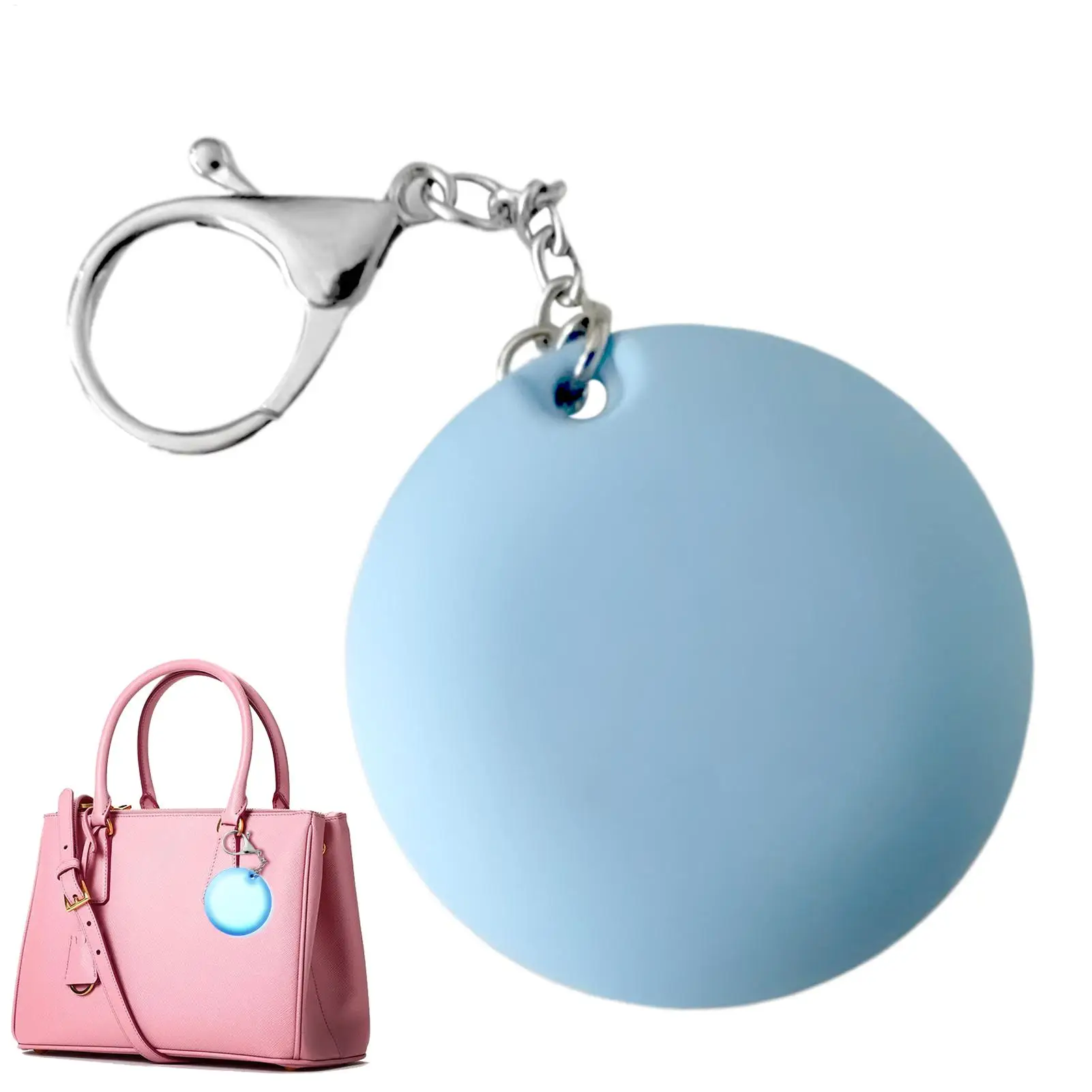 

Перезаряжаемый светодиодный светильник-кошелек с сенсорным зажимом, мини-фонарик для женщин, сумка-кошелек, кемпинг, путешествия, чтение, аварийное питание