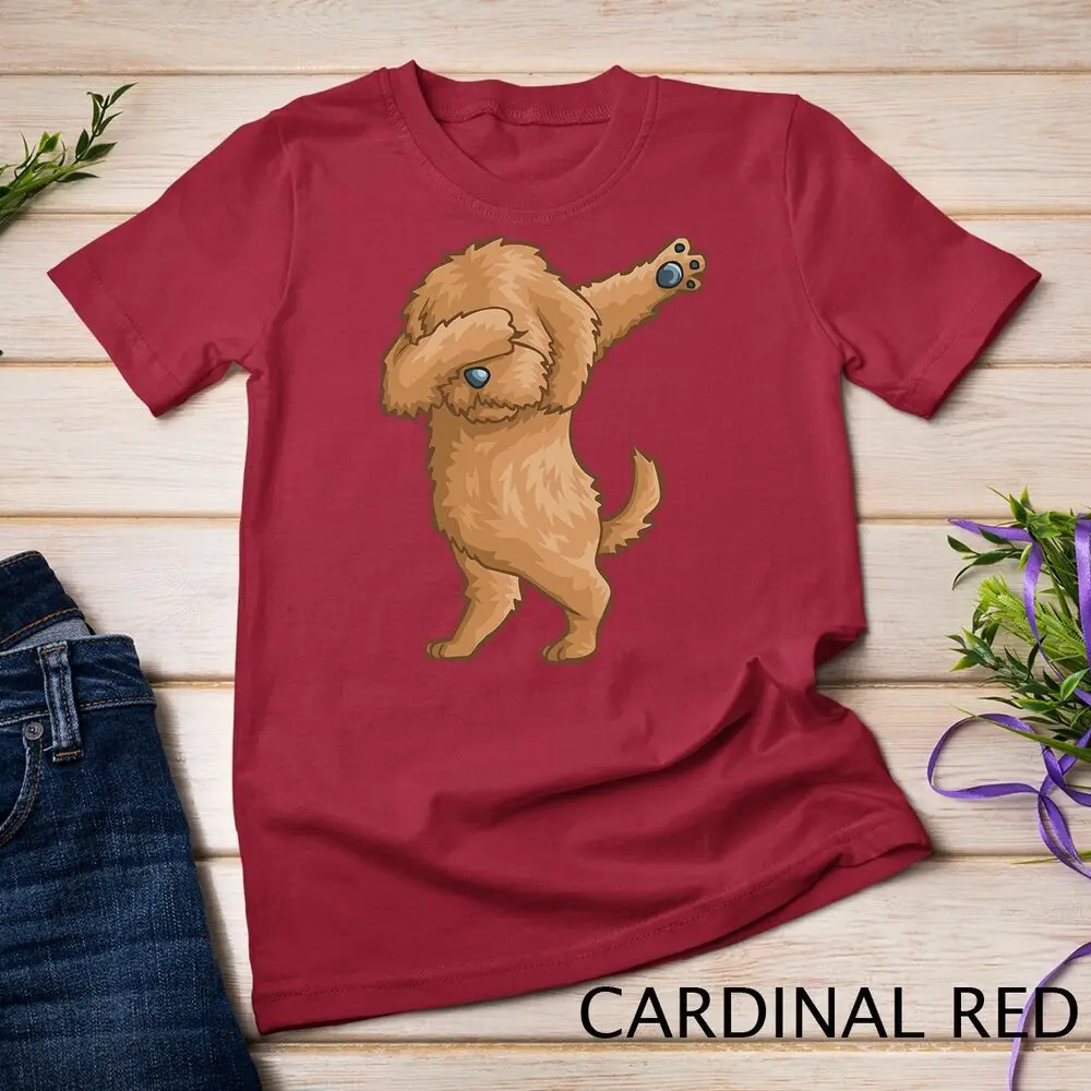 Dabbing Golden Doodle Dog Long Sleeve TShirt Unisex T-shirt