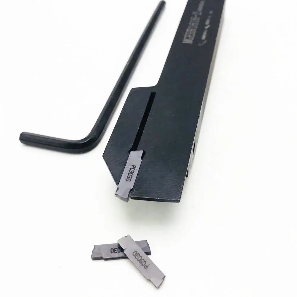 Tornio in metallo duro di alta qualità 10 pezzi MGMN200 G PC9030 scanalatura portautensili utensile da taglio MGEHR 1616 MGEHR1616-2