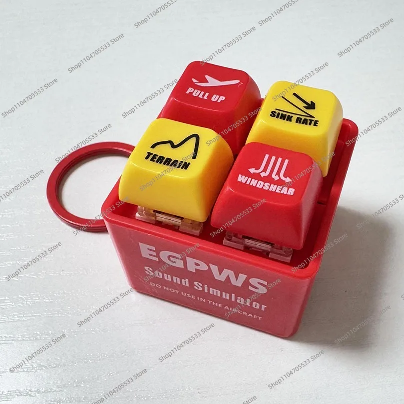 Brelok Pilot Boeing 737 Airbus EGPWS Symulator Dźwięku Ostrzegawczego
