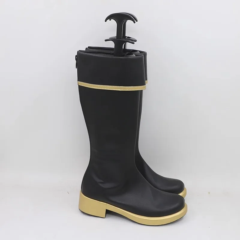 Zapatos de Cosplay de William Vangeance, botas, accesorios de Anime, trébol negro, accesorios de actuación para juegos de rol, Halloween, Navidad, Carnaval, hombre
