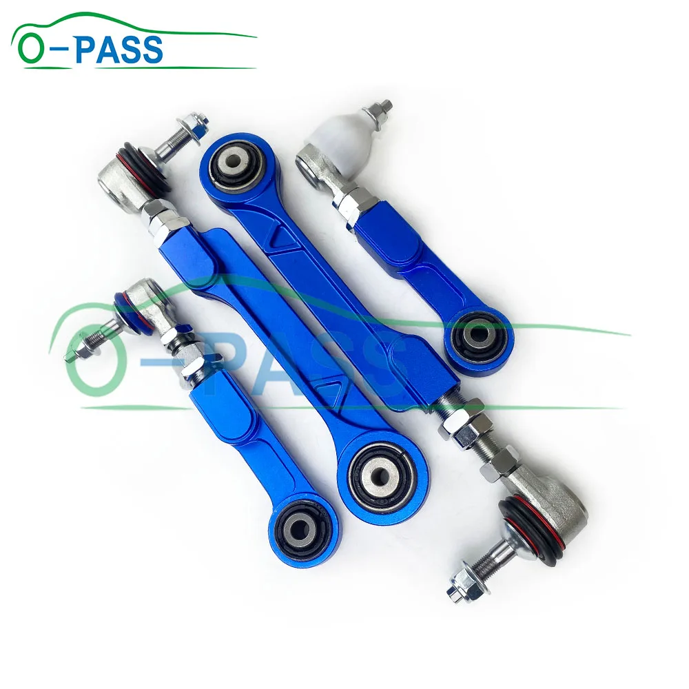 OPASS Rear Adjustable Camber Toe Arm Kit For BMW X-Series X5 E70 F15 F85 X6 E71 E72 F16 F86 2007- 33326796001 33324046917