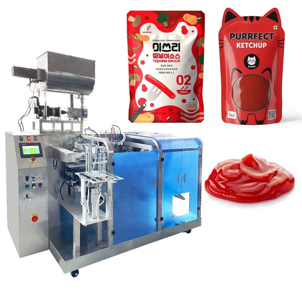 FOODLINE Portable Small Tomato Paste Machine Quick Assembly Dual Feed Inlet Street Fast Food Vendor Unit
