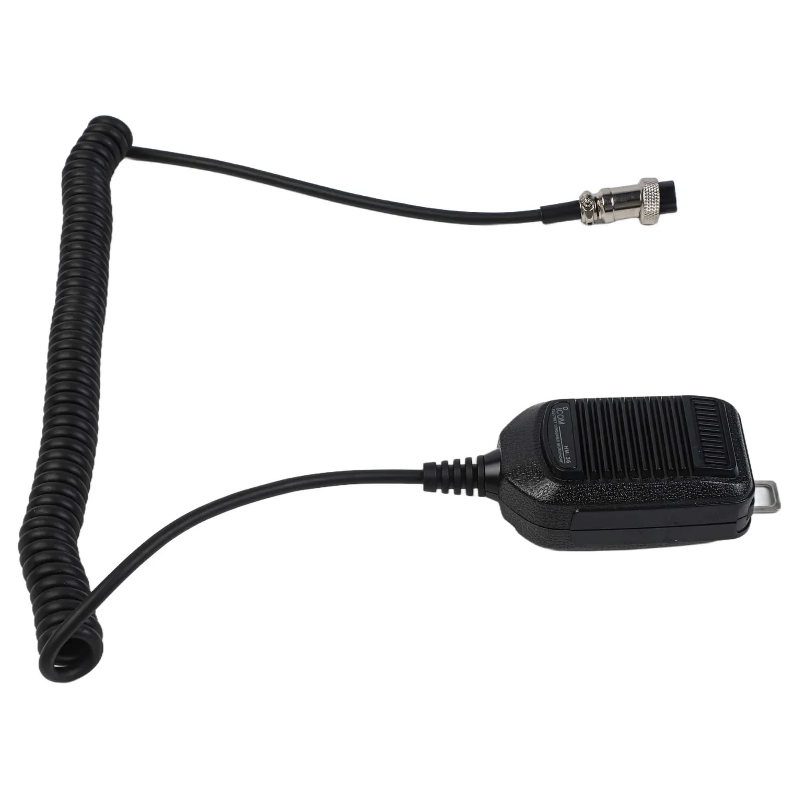 Compatible HM36 8 Pin Microphone for ICOM Mobile Radios IC718 IC765 IC761 IC7200 IC7600 with Sturdy PTT Button