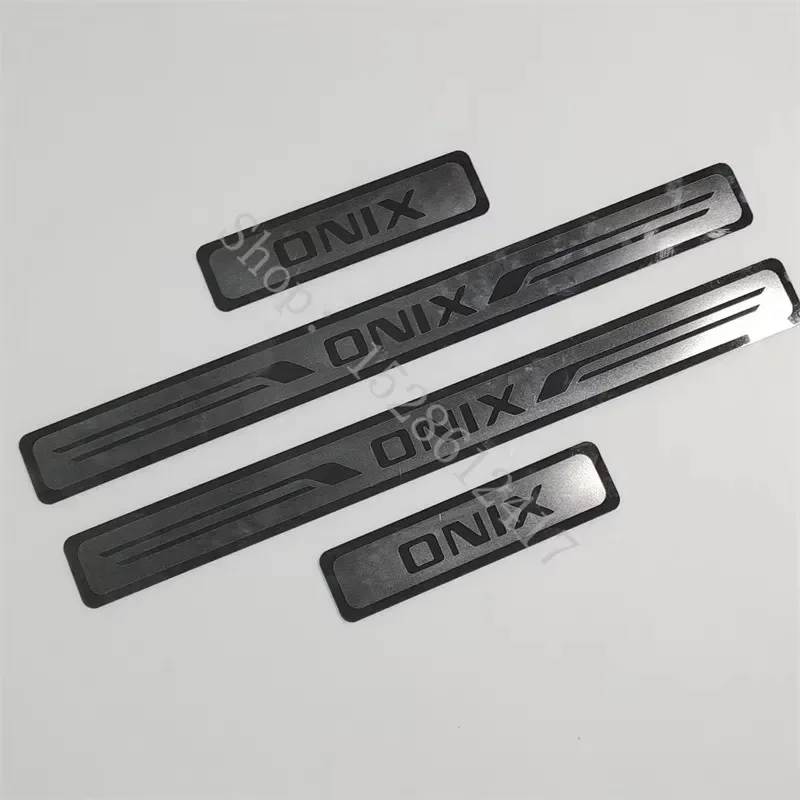 

for Chevrolet ONIX 2022 2023 2024 2025 Car Accessories Door sill scuff plates thresholds protector car Stickers Welcome Pedal