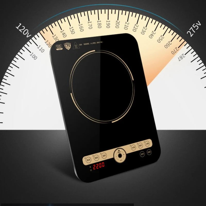 طباخ التعريفي 2200 واط زر واحد حريق ساخن للغاية مع وعاء مزدوج، طهي سريع متعدد الوظائف ذكي #3