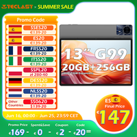 Teclast T65 Max 13 Inch Tablet Android 14 Mediatek Helio G99 (8Gb+12Gb Expansion) 20Gb Ram 256Gb Rom 10000Mah Battery Dual Sim 4g Lte 1920X1200 Gps Widevine L1 for Netflix