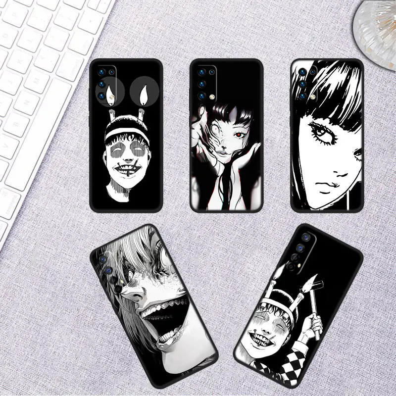 Horror Junji Ito Tomie Phone Case for Samsung Galaxy A21S A22 A31 A32 A41 A42 A51 A52 A71 A72 A81 A82 A91 M20 M30 M30S M31 M51