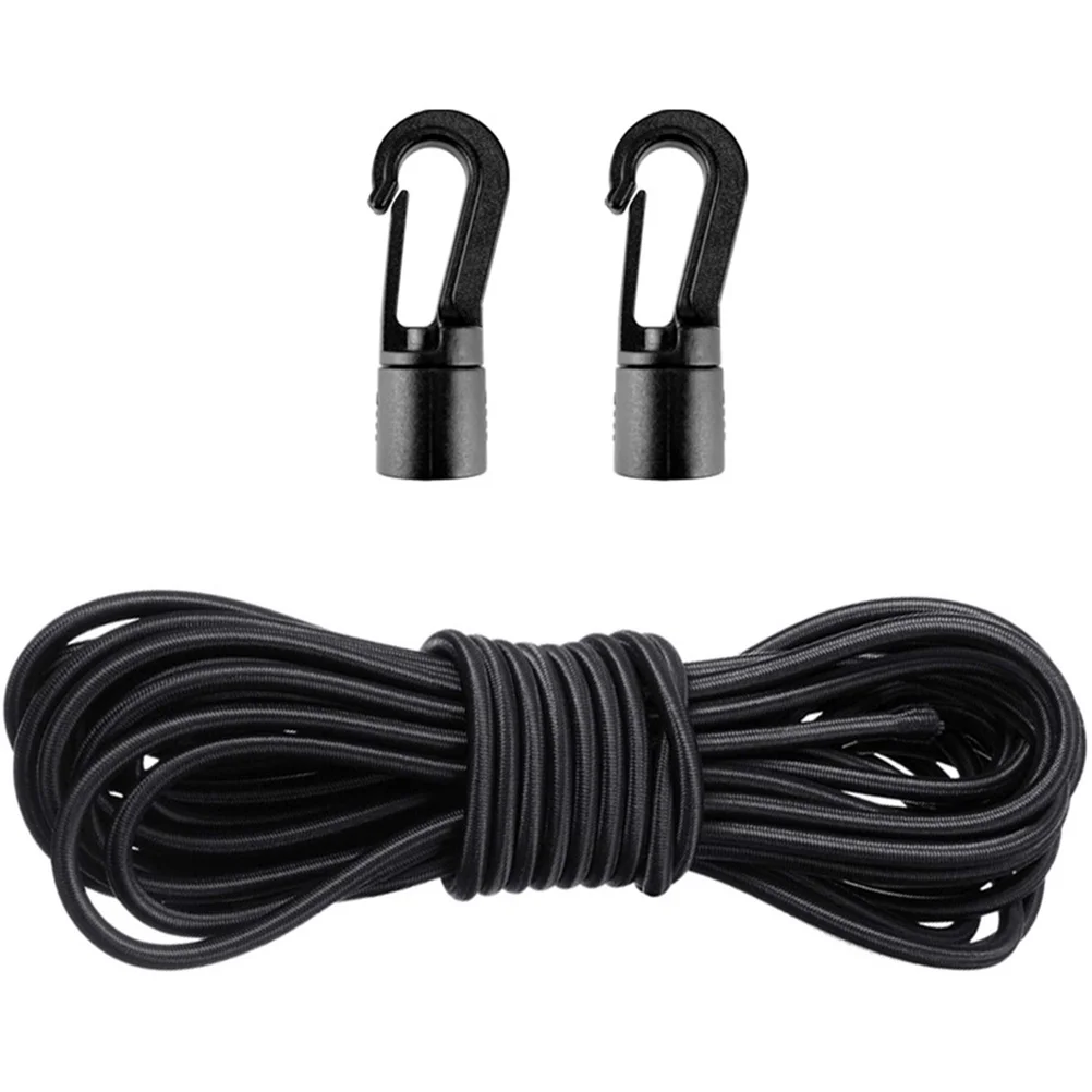 1 مجموعة بنجي الحبل صدمة الحبل عدة حبل مرن السنانير ل كاياك عمود الخيمة في الهواء الطلق التخييم الزورق قارب التعادل أسفل قارب حبل عدة #3