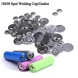 18650 Battery Spot Welding Cap Alternative Electrode Tip Cap Positive Spot Welding Accessories Battery Negative Flat Gasket