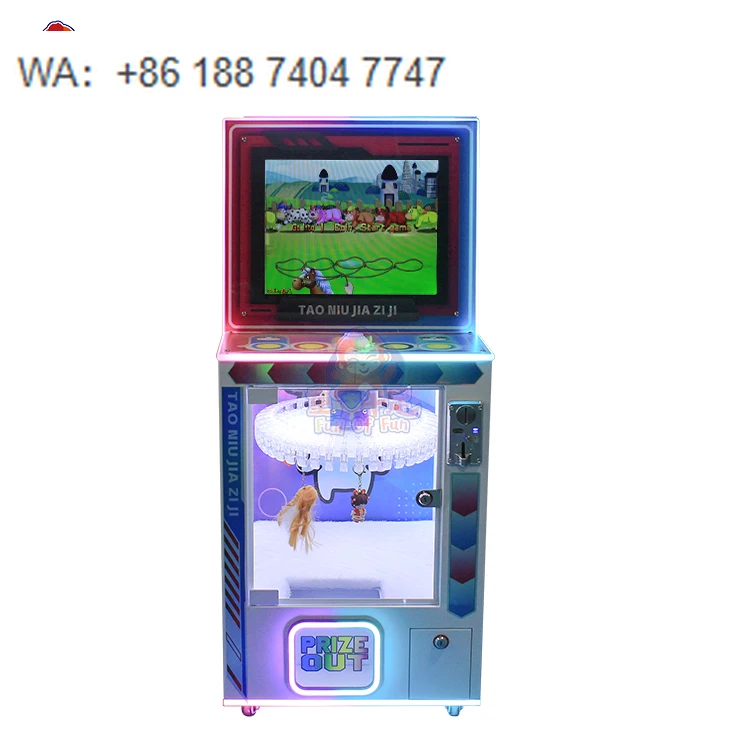 Coin Operated Games Kids Playground Indoor Interactive Video Game Consoles Mini Claw Machine Game Room Entertainment Arcade