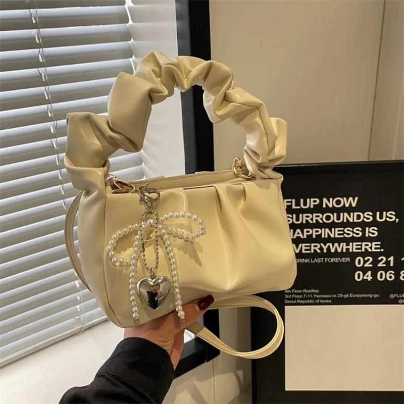 

Минималистичная модная кожаная сумка для подгузников с винтажным логотипом, сумка через плечо с буквенным принтом, большая вместимость, для женщин, стильная городская сумка