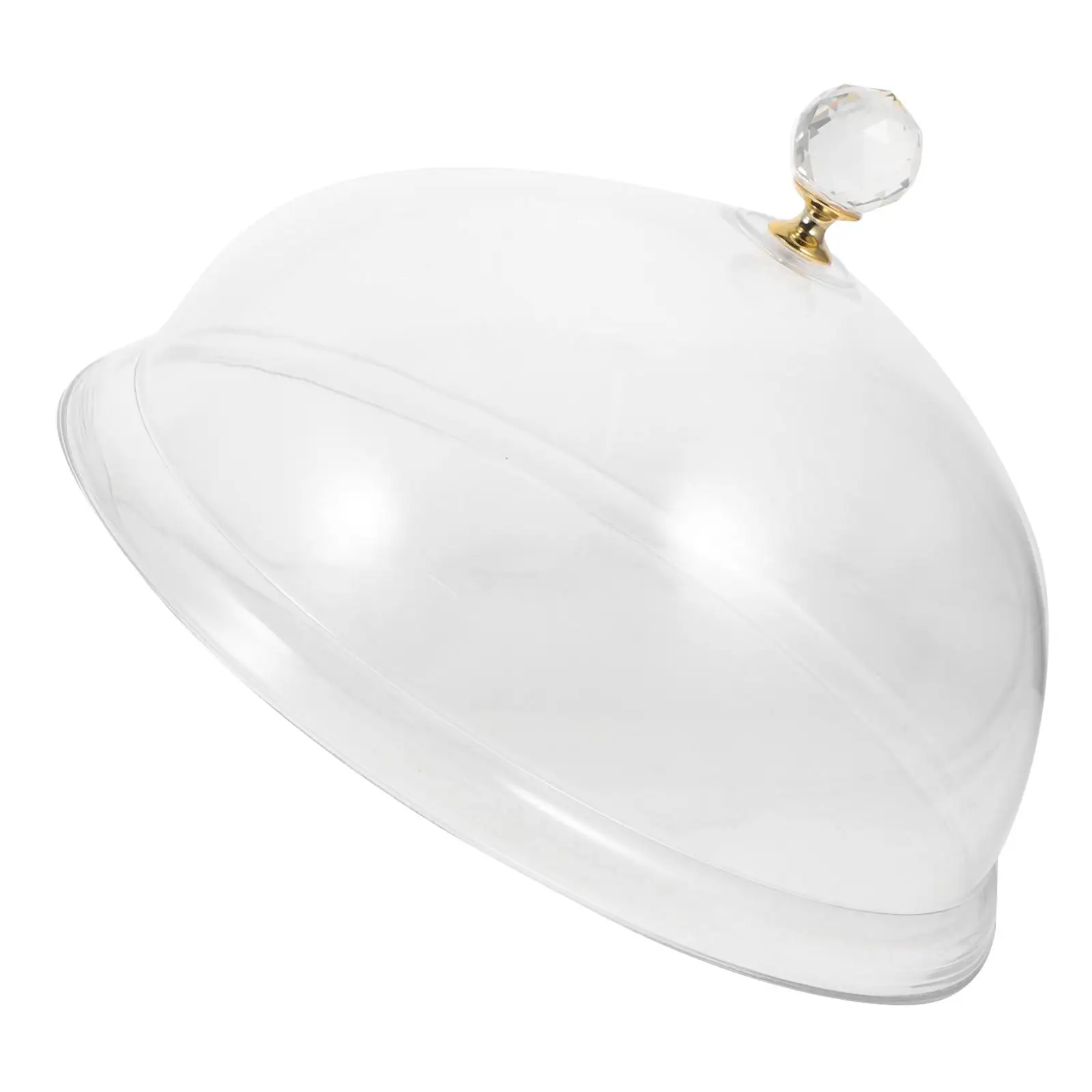 

Transparent Acrylic Cover Dustproof Food Dish Cake Dome Acrylic Cover Lid Reusable Snack Protector for Home Party Hotel