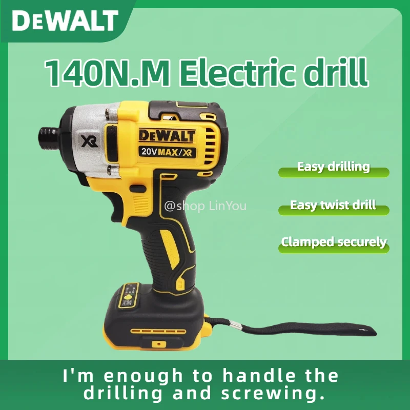 Dewalt DCD887 سائق كهربائي مثقاب 20 فولت سرعة البطارية محرك بدون فرشاة مفك كهربائي للأدوات الكهربائية (بدون بطارية)
