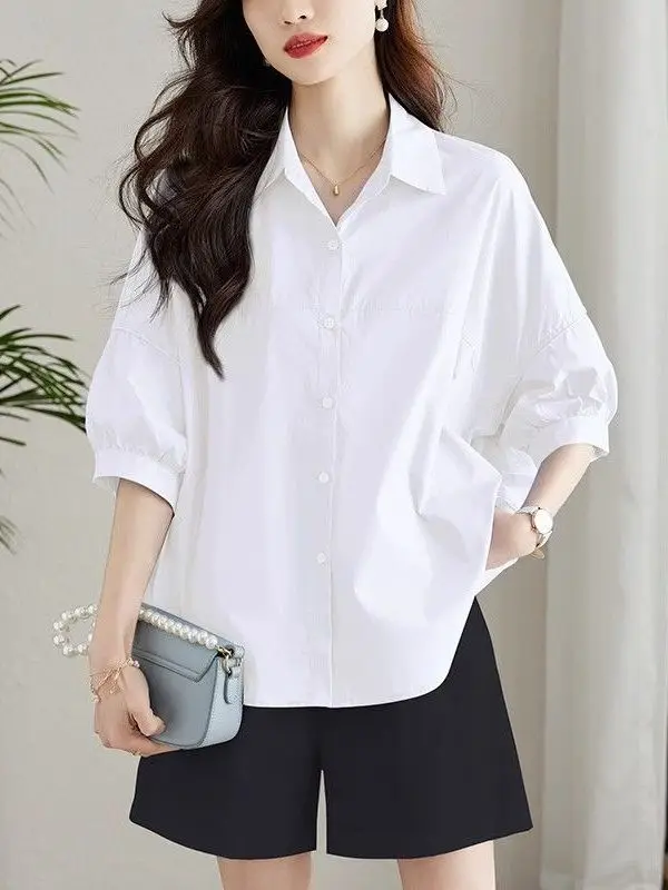 

Модный короткий кардиган с открытыми рукавами для женщин среднего возраста, весна-лето, дышащий, из полиэфирного волокна, с пуговицами