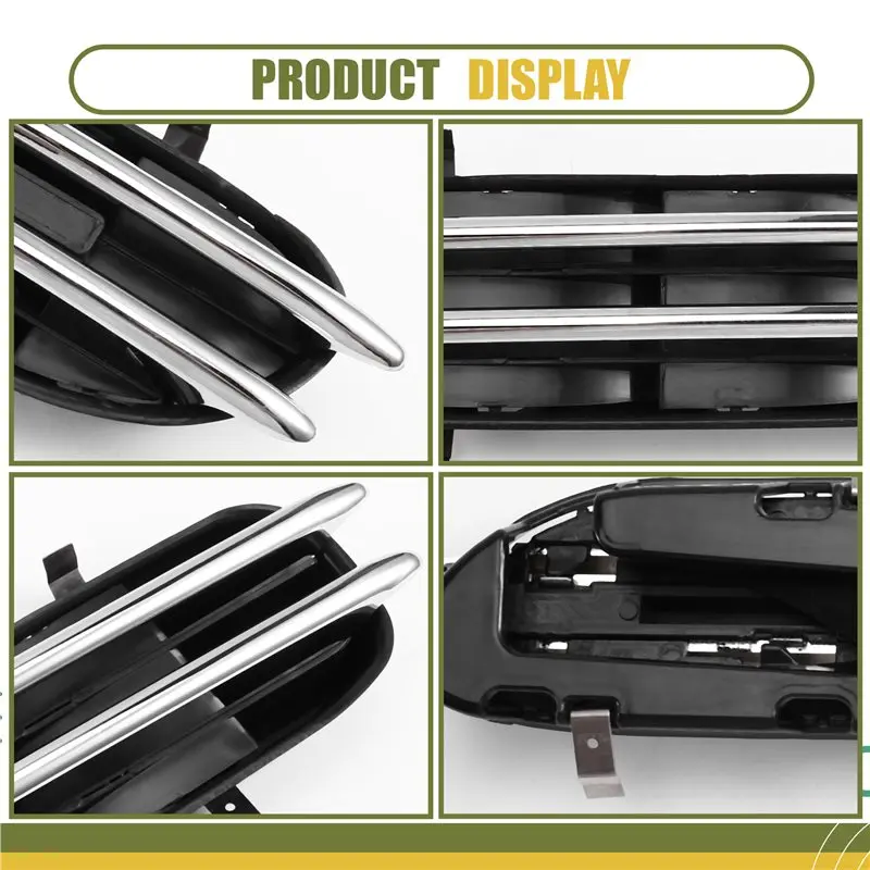 【القيمة】ل 2006-2010 E60 BMW M5 5 سلسلة سيارة درابزين الجانب تنفيس الجبهة الجناح غطاء مصبغة لوحة استبدال جزء 51137896849 5