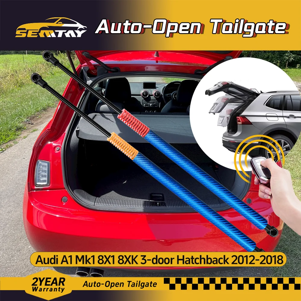 

SEMTAY Automatic Lifting Trunk Struts with Spring for Audi A1 Mk1 8X1 8XK Hatchback 2012-2018 Rear Tailgate Boot Lift Supports