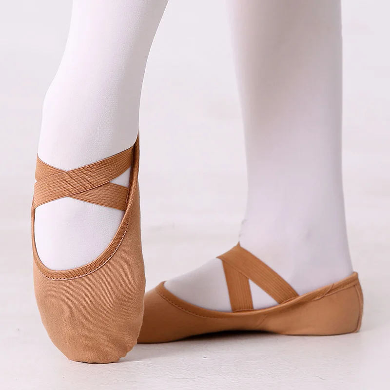 Dance Jazz Shoes Ballet Shoes for Women Children practice dancing shoes for women kids elastic dance shoes adult