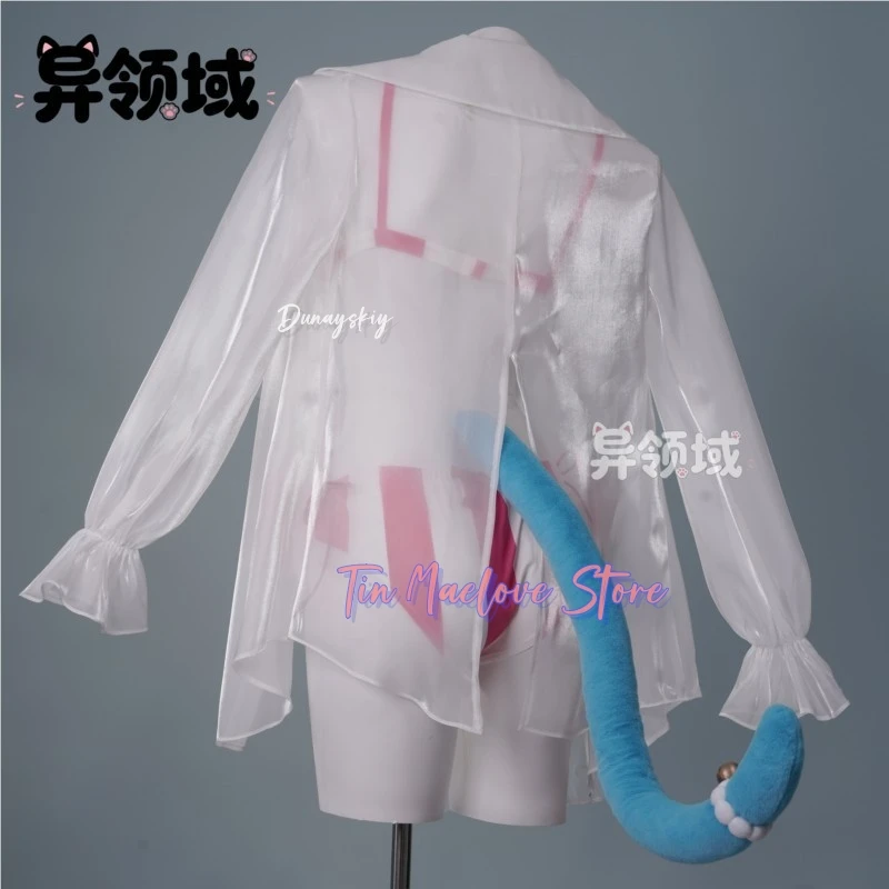 

Neverness To Everness Mint Leisure Holiday Cosplay 코스튬 Homewear Pajamas Swimsuit Anime Game Wig Halloween Heat Resistant Cos