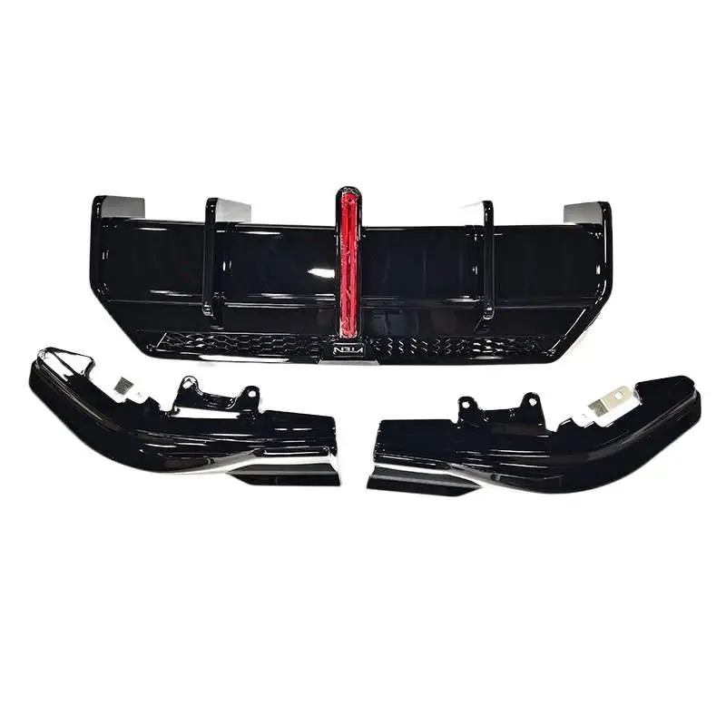 

Suitable for Bmw2DepartmentG42 Two Doors M240iModificationABS Glossy Black Rear Lip Spoiler with Lights Rear Diffuser