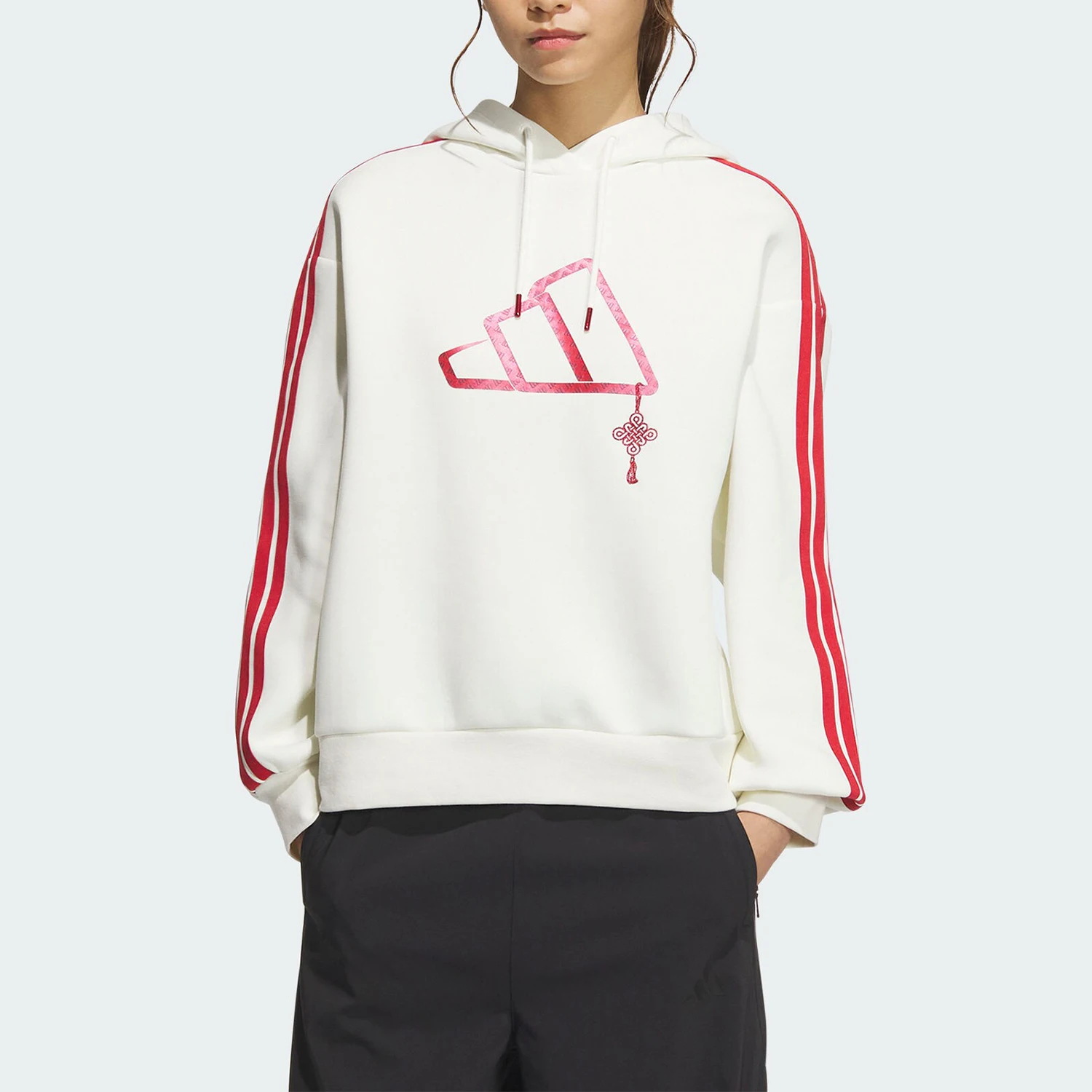 

Официальная женская двусторонняя вязаная толстовка с капюшоном Adidas Authentic CW JZ1638
