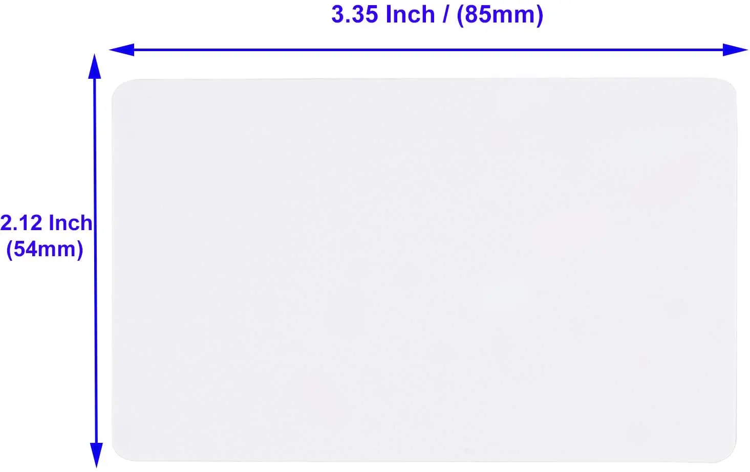 200 قطعة بطاقات بلاستيكية فارغة قسط للطابعات شارة الهوية جودة الرسم البلاستيك الأبيض CR80 30 ميل لطابعات زيبرا فارغو ، Magicard