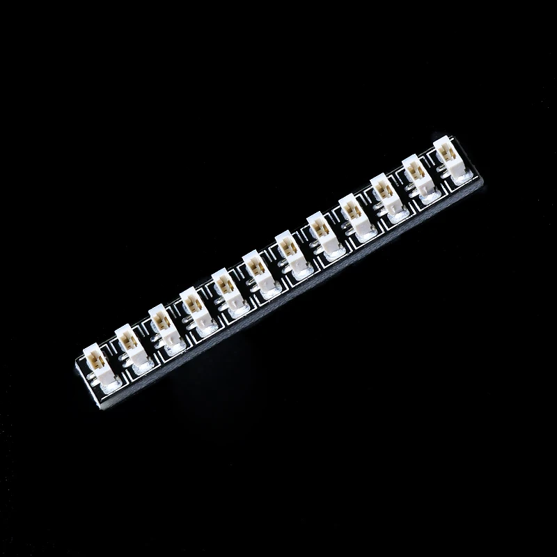 Hprosper ชุดไฟตัดหมอก LED 3ชิ้น/แพ็คสำหรับ0.8mm 2-12 PIN อินเตอร์เฟสบอร์ดขยายเข้ากันได้กับรุ่นบล็อกตัวต่อ