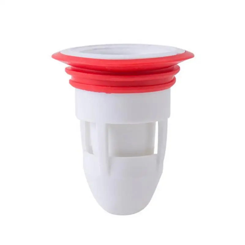 1pc Plastic Shower Floor Drain Back flow PreventerOne Way Drain Valve Sewer Core Drainage Insert Drain Plug No Smell