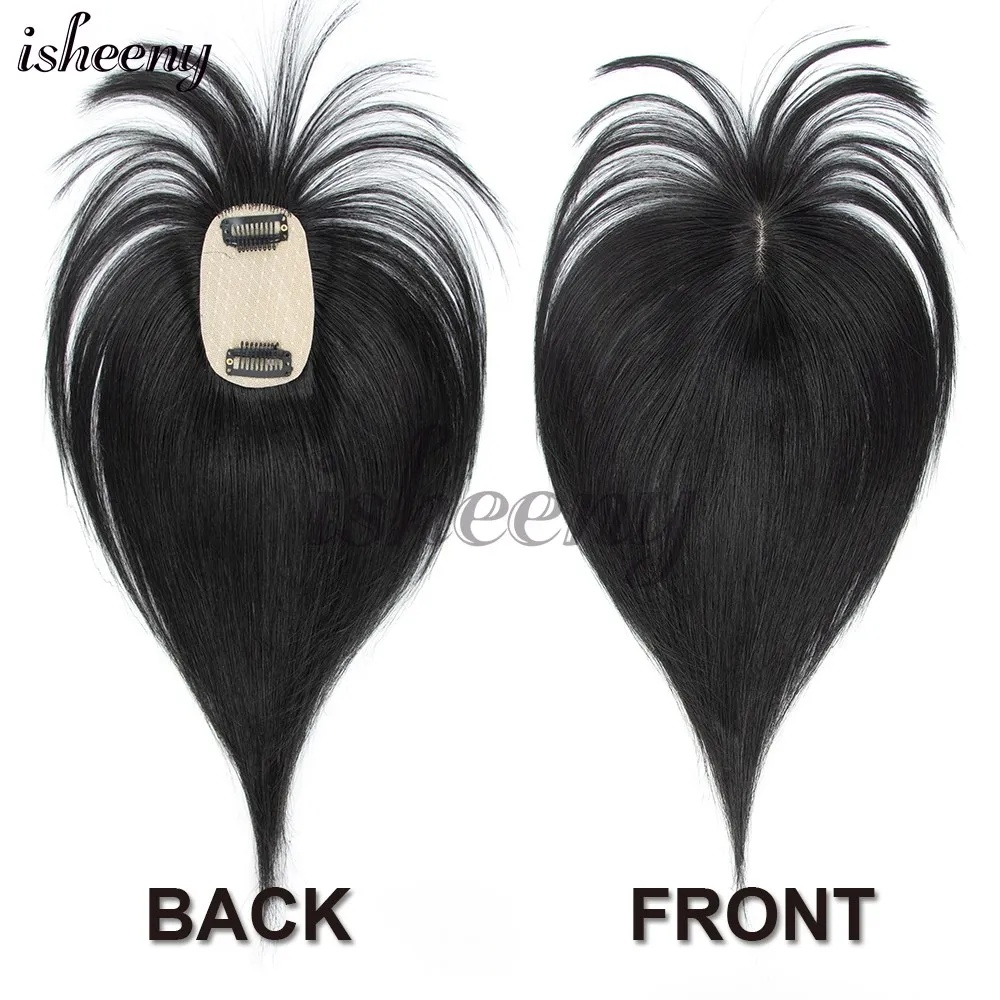 وصلات شعر بشري من Isheeny - خصلات شعر مستقيمة بدون خياطة، مزج سلس لتخفيف الشعر بشبكة قاعدة 5 × 9 سم #1