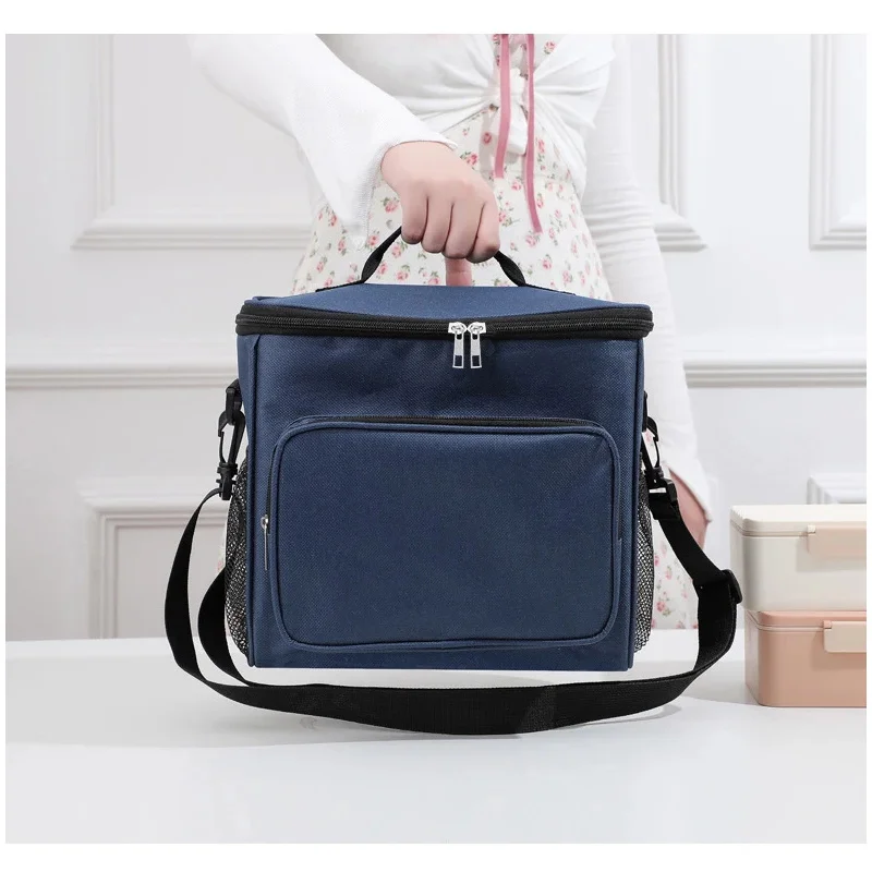 

Men's and women's portable lunch bags with adjustable shoulder straps, lunch boxes, reusable insulated lunch bags